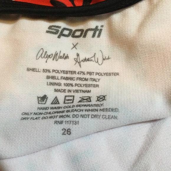 Sporti X Alex Walsh NWT Tracy Double Strap One-Piece Swimsuit, 26 - Picture 9 of 13